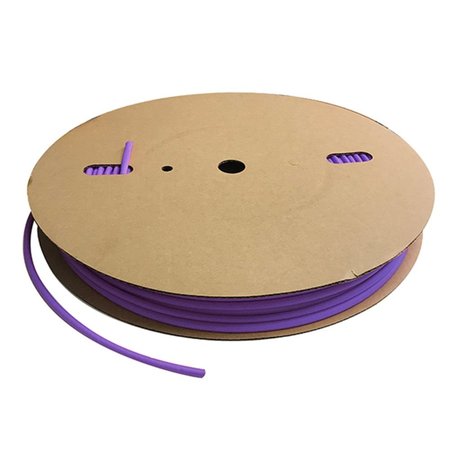 KABLE KONTROL Kable Kontrol® 2:1 Polyolefin Heat Shrink Tubing - 3/32" Inside Diameter - 500' Length - Purple HS354-S500-PURPLE